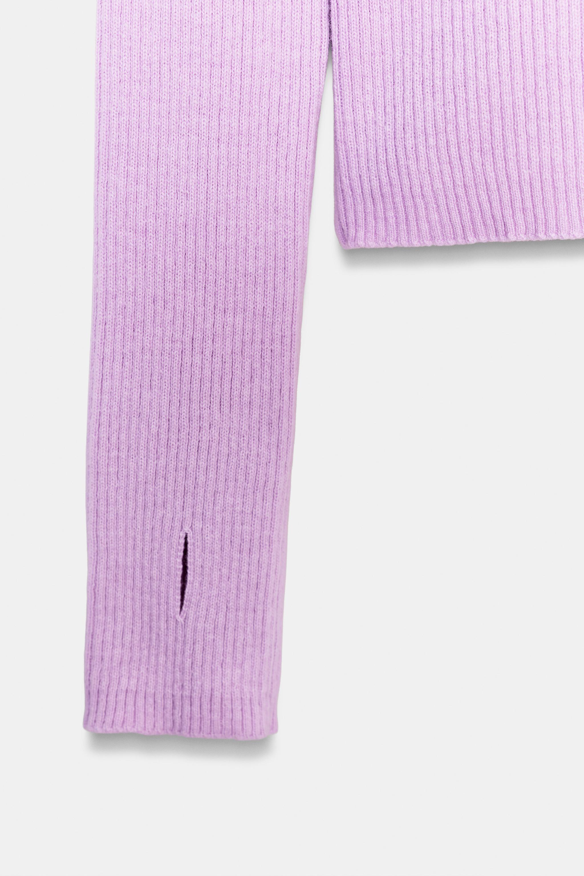WOOL RIBBED JUMPER